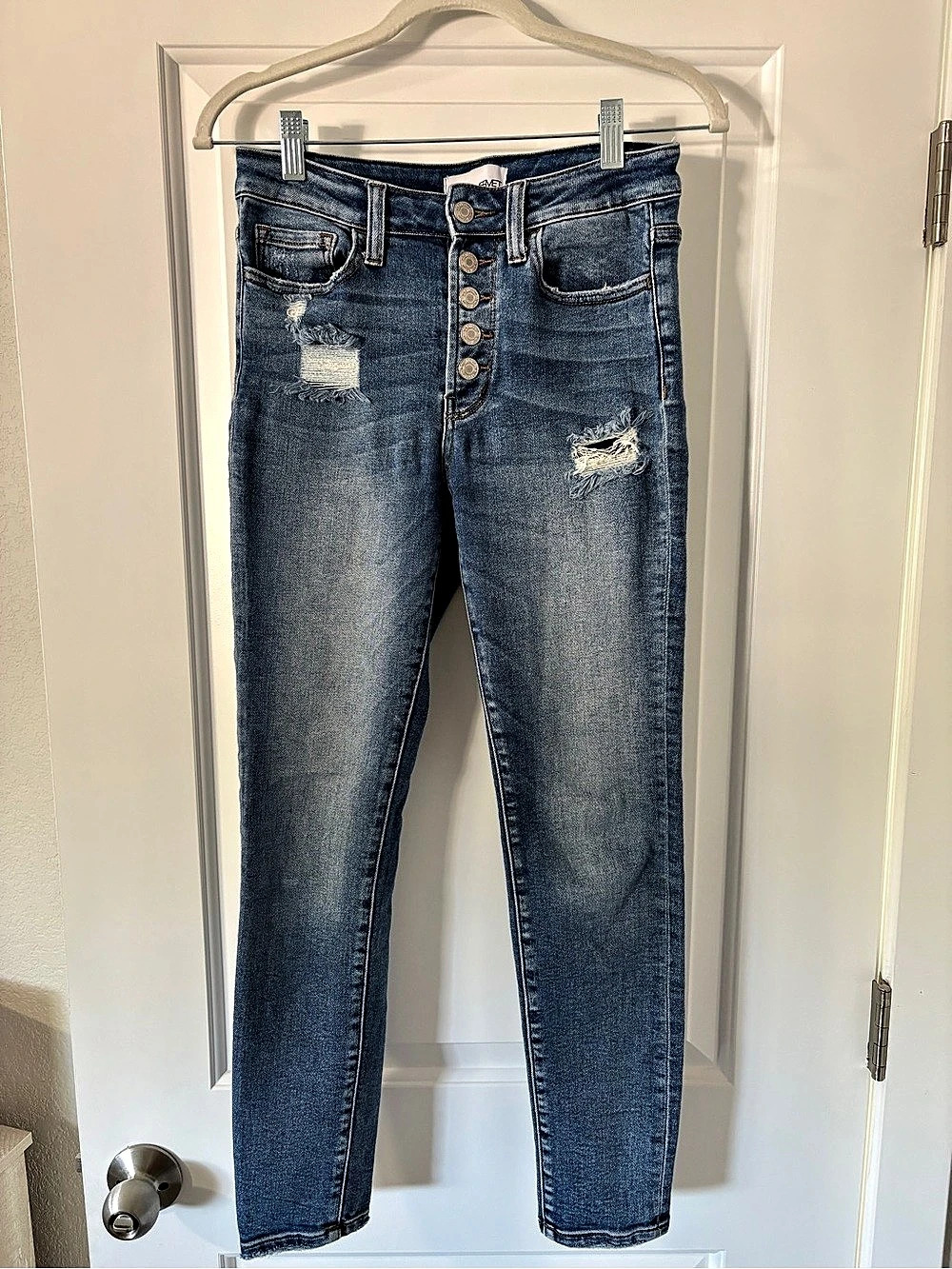 Vervet Jeans Distressed Skinny